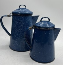 Blue speckled enamelware for sale  Pleasant Garden