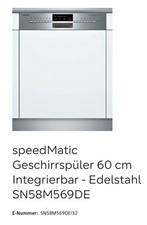 Top geschirrspüler siemens gebraucht kaufen  Bottrop
