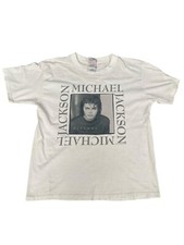 Usado, Camisa branca vintage Michael Jackson History 1996 Acme tamanho XL King of Pop algodão comprar usado  Enviando para Brazil
