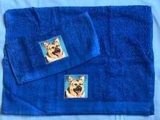 Dog hand towel for sale  CORBY