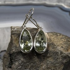 Prasiolith hrring 925er gebraucht kaufen  Berlin