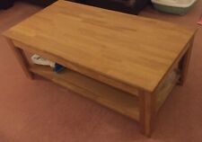 Solid wood coffee for sale  TWICKENHAM