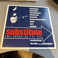 Substitute songs lp for sale  SHEPPERTON