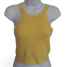 Yellow knit tank for sale  Strongsville