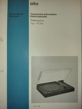 Braun service manual gebraucht kaufen  Schwäbisch Hall