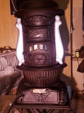 Round oak woodstove for sale  Grand Junction