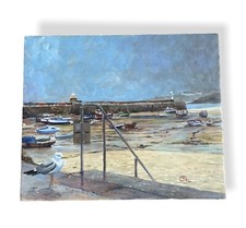 Harbour scene original for sale  WORCESTER