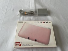 Console de jogos Nintendo 3ds LL XL caneta stylus com caixa rosa branco NTSC-J #395 z#76 comprar usado  Enviando para Brazil