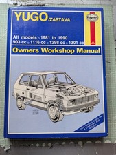 Yugo zastava 1981 for sale  LITTLEHAMPTON