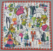Magnifique foulard vintage d'occasion  Lyon VII