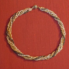 Collana girocollo torchon usato  Catania