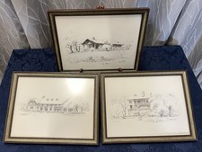 Harvey framed sketches for sale  Kerrville