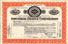 Industrial finance corporation for sale  Warwick