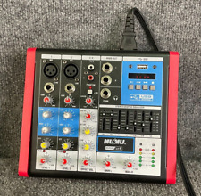 Mini mixer MUMU VP4 USB 🎚️ 4 canais com equalizador gráfico de 7 bandas, usado comprar usado  Enviando para Brazil