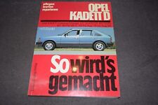 So wird's gemacht Reparaturanleitung Opel Kadett D 1.2-GTE erstklassig comprar usado  Enviando para Brazil