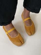 Yellow mustard tabi for sale  LONDON