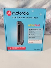 MODEM A CABO MOTOROLA MB8611 DOCSIS 3.1 ULTRARRÁPIDO 2.5 GBPS ETHERNET Novo O Box comprar usado  Enviando para Brazil