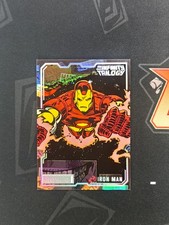 2023 UD Infinity Trilogy Marvel Allegiance holofoil #25 Iron Man 10/10 comprar usado  Enviando para Brazil