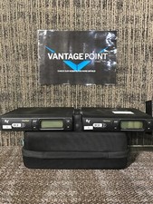 Receptor de microfone sem fio Electro Voice ClearScan RE-2 banda A sistema de 2 unidades comprar usado  Enviando para Brazil