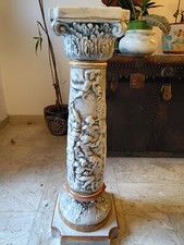 Colonna ceramica decorata usato  Carrara