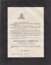1894 faire part d'occasion  Toulouse-