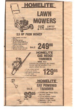 Homelite lawn mowers for sale  Middletown