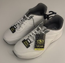 Sapatos de caminhada masculinos 10,5 de largura branco espuma com memória comprar usado  Enviando para Brazil