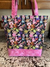 Bolsa tote reutilizável personalizada anos 80 TV Care Bear Jem boneca algodão bolsos laváveis comprar usado  Enviando para Brazil