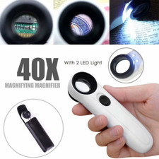 Loupe 40x lumières d'occasion  Unieux