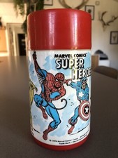 ❤️🕸️💙 HOMEM-ARANHA 🕷️ 1976 VINTAGE! RARO? GARRAFA TÉRMICA ALADDIN GARRAFA TÉRMICA comprar usado  Enviando para Brazil