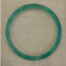 Thin Small Size 54-55MM Icy Translucent Green Jade Jadeite Bangle Bracelet comprar usado Thin Small Size 54-55MM Icy Translucent Green Jade Jadeite Bangle Bracelet comprar usado  Enviando para Brazil