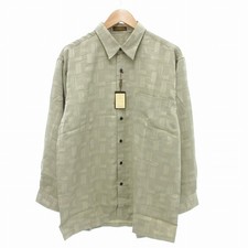 Camisa quase em perfeito estado com etiqueta Aramis manga longa jacquard padrão geral L verde/Js comprar usado  Enviando para Brazil