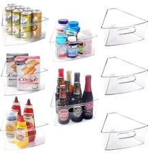 Organizador para 28" de diâmetro canto Lazy Susan - Caixas de plástico com alças pacote com 8 comprar usado  Enviando para Brazil