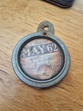 Vintage tax disc for sale  PEACEHAVEN