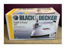 FERRO ELÉTRICO VINTAGE BLACK & DECKER LIGHT/N EASY STEAM & DRY - TESTADO comprar usado  Enviando para Brazil