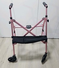 Rolo dobrável Stander EZ Fold-N-Go Walker para adultos idosos cor rosa comprar usado  Enviando para Brazil