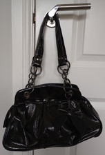 Bhs black shiny for sale  RHYL