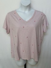 Camiseta feminina Old Navy tamanho XL gola V com estampa flamingo. comprar usado Camiseta feminina Old Navy tamanho XL gola V com estampa flamingo. comprar usado  Enviando para Brazil