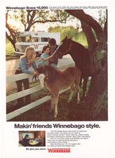 1973 Winnebago BRAVE Motor Home, edição americana revista anúncio: EUA correio: US$ 3,60 comprar usado  Enviando para Brazil