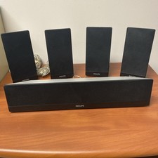 Sistema de alto-falante Philips som surround home theater 5 peças CS3544E com cabos coloridos comprar usado  Enviando para Brazil