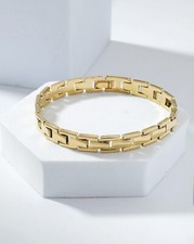 Bracelet chaine doré d'occasion  Artix