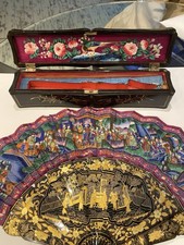 Antique fan chinese for sale  LONDON