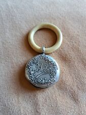 Hochet argent silver d'occasion  Artigues-près-Bordeaux