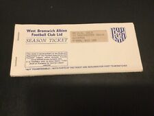 1991 west bromwich for sale  BIRMINGHAM