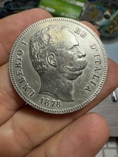 Umberto lire 1878 usato  Roma