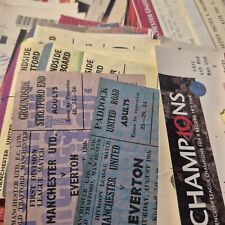 Used match tickets for sale  ST. NEOTS