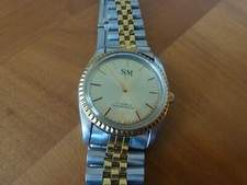 Bicolor armbanduhr handaufzug gebraucht kaufen  Br'haven-Weddewarden