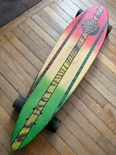 Raro Antigo Santa Cruz Pintail Longboard Skate com Road Ryder Caminhões e Rodas comprar usado  Enviando para Brazil