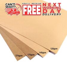 Brown kraft card for sale  EDGWARE