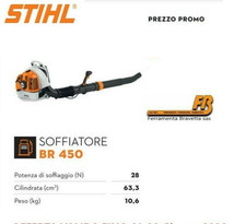 Soffiatore stihl 450 usato  Roma